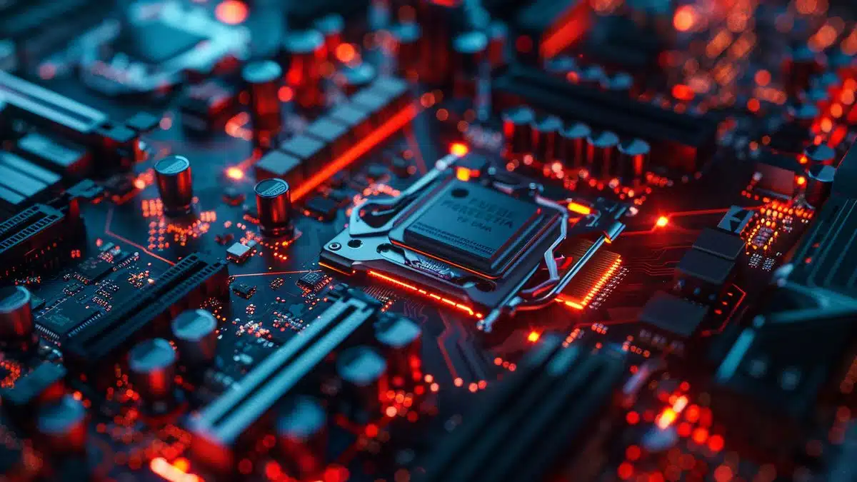 Cuttingedge Nvidia GPU achieving up to TOPS in AI performance.