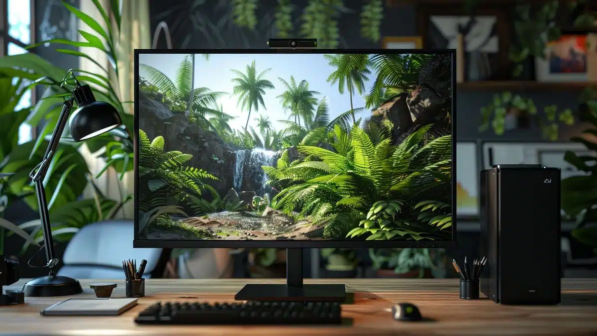 Palen environment displayed on a computer screen.